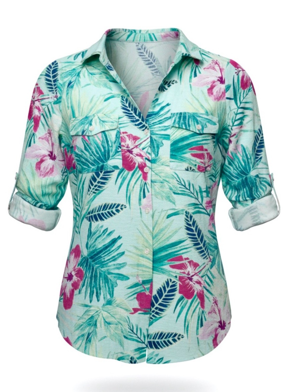 NWOT Tommy Bahama Kayo Long Sleeve Camp Shirt